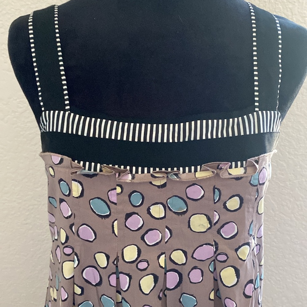 BCBG Max Azria size 2 dress stripes and polka dots! - Picture 3 of 14